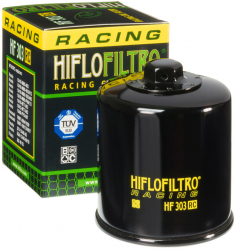 Filtru ulei racing HIFLO pentru motociclete HF303RC 