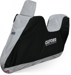 Husa scuter OXFORD - AQUATEX pentru parbriz inalt si TopCase 203cm x 83cm x 184cm 
