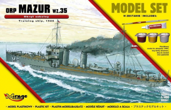 ORP MAZUR 1935 Polish Training Watercraft 