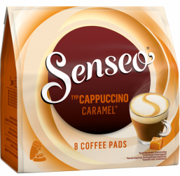 Paduri cafea Senseo Cappuccino Caramel 8 paduri 