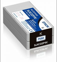 CARTUS BLACK C33S020601 326ML ORIGINAL EPSON COLORWORKS C3500 