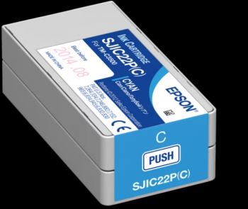CARTUS CYAN C33S020602 325ML ORIGINAL EPSON COLORWORKS C3500 