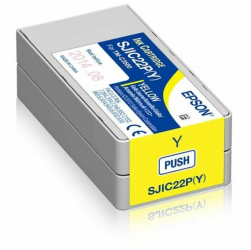 CARTUS YELLOW C33S020604 325ML ORIGINAL EPSON COLORWORKS C3500 