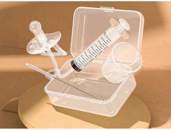 Dispenser gradat tip suzeta administrare medicamente sugari 10ml mediLOGIC 