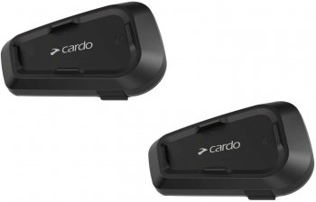 Sistem de comunicare moto Cardo Spirit HD Dual Pack difuzoare HD 40mm Conferinta de pana la 2 rideri simultan distanta 600m 