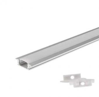 PROFIL LED INCASTRAT 2M PLAT 