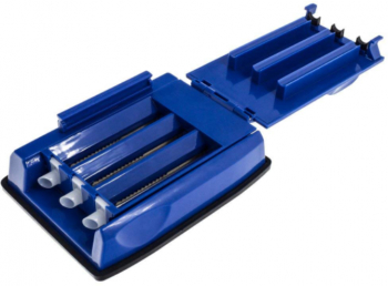 Aparat KlaussTech Manual de facut Tigari 3 Injectoare 130 x 65 x 45 mm Albastru 