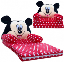 Fotoliu din Plus personaj MICKEY MOUSE 80X48X40cm 
