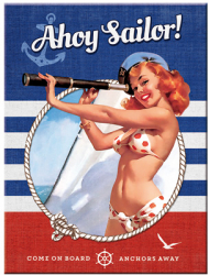 Magnet - Pin Up Sailor