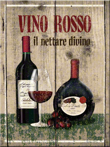Magnet - Vino Rosso 