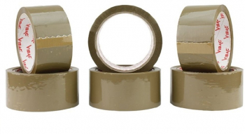 Set 6 Role Banda Adeziva Vibac Solvent 48mm x 60m Maro - VBAM48V1 