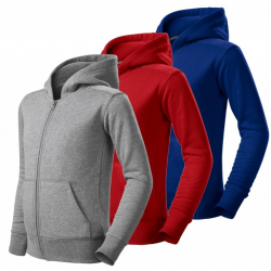 Set 3 Hanorace Maneca Lunga Copii 412 TRENDY ZIPPER Marime 146 CM 