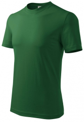 Tricou unisex R07 Culoare verde sticla Marime L 