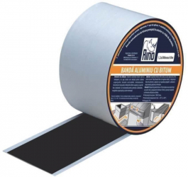 Banda de Etansare din Aluminiu cu Bitum RINO 1.2x200mm x 10m - TEM514355 