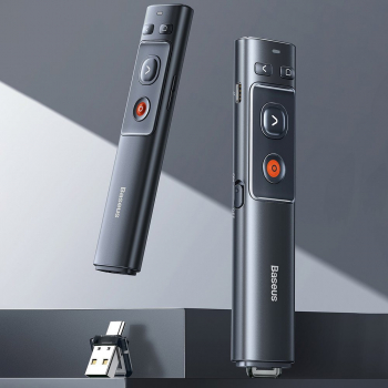 Laser pointer wireless cu adaptor Type-c- USB incarcare Type-C compatibilitate Windows si Apple OS Android Linux BBL4599