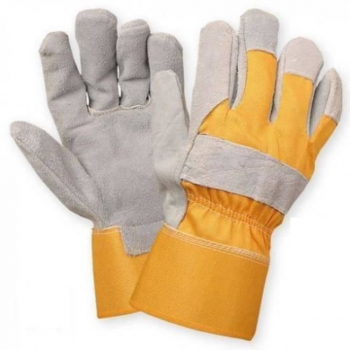 Manusi de Protectie Marimea 10.5 Piele din Spalt de Bovina-TEM800936 