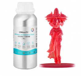 Rasina CREALITY low odor fotosensibila 500g culoare transparent red