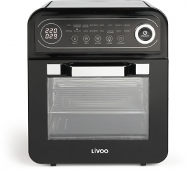 Friteuza-Cuptor cu aer cald Livoo DOC255 1600 W Capacitate 12 L 16 programe