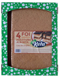 Set 4 Foi pentru Prajitura Albinita Keta 600 g 