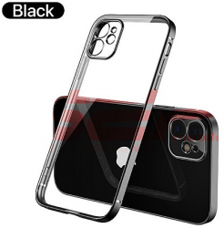 Toc TPU Plating Frame Apple iPhone 12 Pro Black 