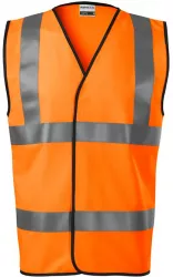 Vesta reflectorizanta unisex - 9V3 Culoare portocaliu reflectorizant Marime 2XL 