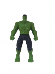 Figurina Hulk cu luminita plastic netoxic 19 cm Verde NRS-BBL4714 