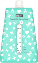 Set 10 pungi depozitare lapte matern Bebumi Deluxe 