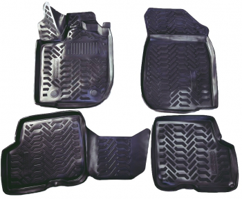 Covoare cauciuc stil tavita Dacia Sandero / Stepway II 2014 