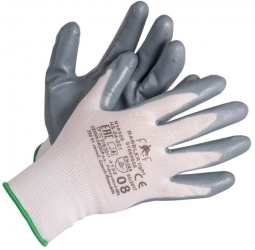 Manusi de Protectie PROTEK Bunting Albe ECO Marimea 11 cu Poliuretan in Palma - TEM805166 