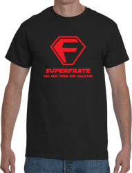 Tricou personalizat SUPERTATA Negru marime S 