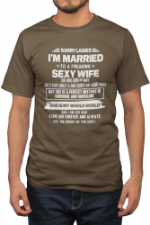Tricou Sorry Ladies kaki marime S 