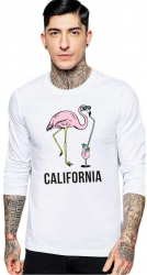 Bluza barbati alba - California 2XL 