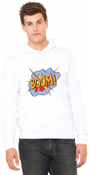Hanorac Barbati Alb - Boom S 