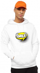 Hanorac Barbati Alb - Smile S 