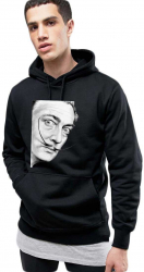 Hanorac Barbati Negru - Dali - Portret S 