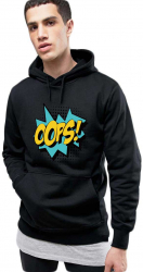 Hanorac Barbati Negru - Oops M 
