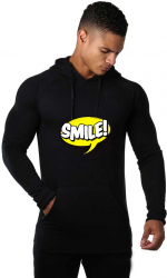 Hanorac Barbati Negru - Smile M 