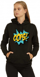 Hanorac dama negru - Oops L 