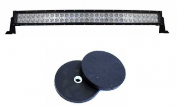 Led Bar Auto 180W Curbat Spot + Flood LED si Set 2 Buc Suport Magnetic
