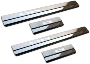 Protectie praguri usi inox BMW X3 E83 fabricatie 2004 - 2010 