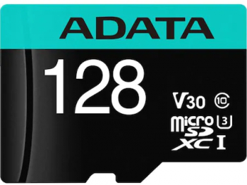 Card de memorie ADATA PremierPRO MicroSDXC 128GB AUSDX128GUI3V30SA2-RA1 