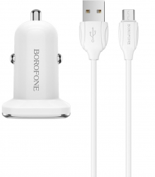 Incarcator auto Fast Charge QC3.0 include cablu USB-C 1 m Alb TCL-BBL4959 