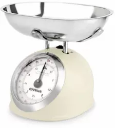 Cantar De Bucatarie Mecanic Cu Bol G3ferrari Aska 5kg Ivory 