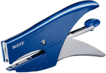 Capsator de Mana Leitz 5547 Albastru Capacitate Capsare 15 Coli Capse Nr.8-LCMLZ55470033 