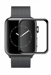 Folie de protectie 9H pentru Apple Watch Seria 4/5/6/SE 44 mm Negru Transparent SOHO4289 