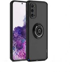 Husa de protectie cu inel magnetic tip stand pentru Samsung Galaxy Z Fold 3 5G Negru SOHO4276 