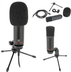 Titlu Microfon Profesional USB pentru Inregistrare si Podcasturi 