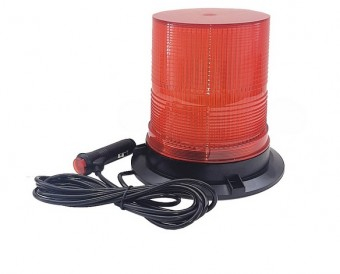 Girofare galben led 80SMD 12v-24v -170mm MAR732 