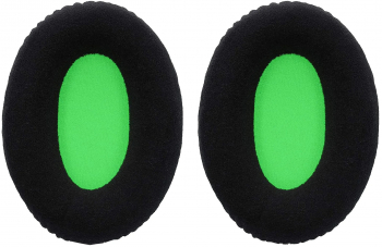 Set 2 bureti de schimb MTP pentru casti HyperX Cloud II 2 Gaming Over-Ear Verde Catifea 