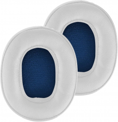 Set 2 bureti MTP pentru casti Skullcandy Crusher 3.0 / 2.0 / 360 / EVO / ANC Hesh 3 Wireless Over-Ear Alb 